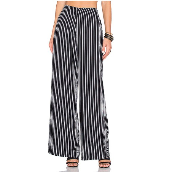 House of Harlow 1960 Pants - Revolve House Of Harlow Black & White Striped Pant